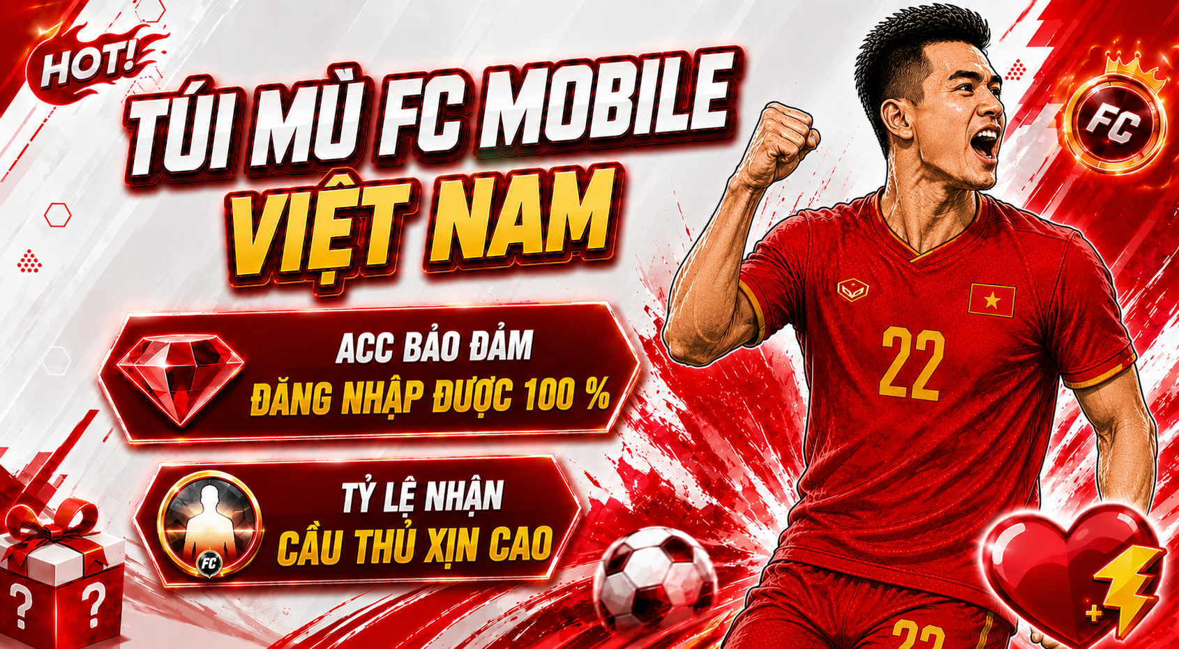 🇻🇳 Tùi Mù Acc Fc Mobile Việt Nam [ GARENA ] + [ Bảo Đảm Login 100% ]