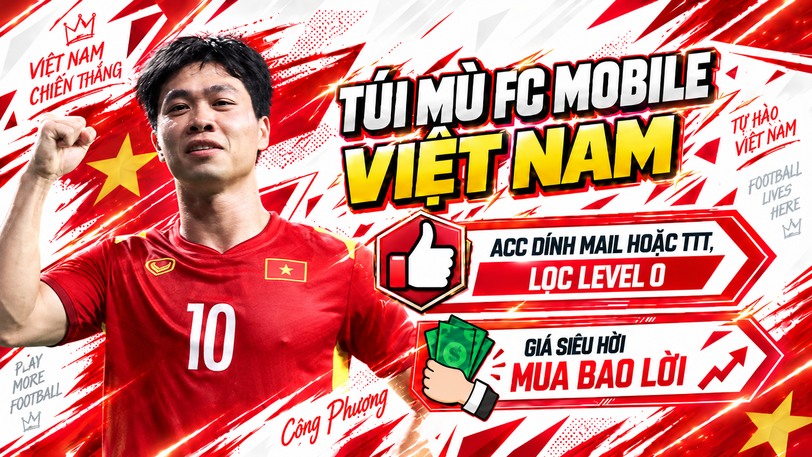 🇻🇳 Acc Fc Mobile Việt Nam [ GARENA ] + [ Dính Mail Hoặc TTT ] + [ Bao Không Clone ]